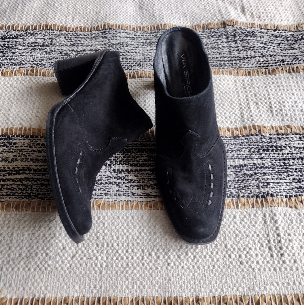 Italian Suede Via Spiga Shoes - Picture 4 of 11